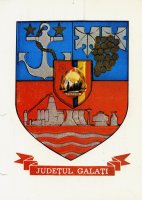 QSL 1989: Wappen Landkreis Galați/Galatz